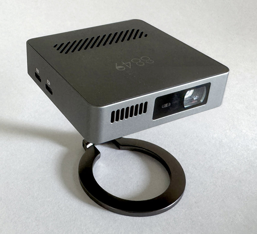 Projector, Upgraded 720P HD for Smartphone/Laptop (No WiFi/Bluetooth)